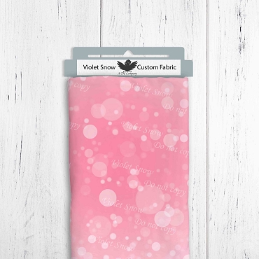 Pastel Xmas Pink Bokeh
